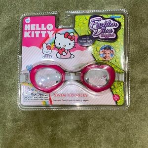 Hello kitty girls swim googles pink 1size fits all age 3+